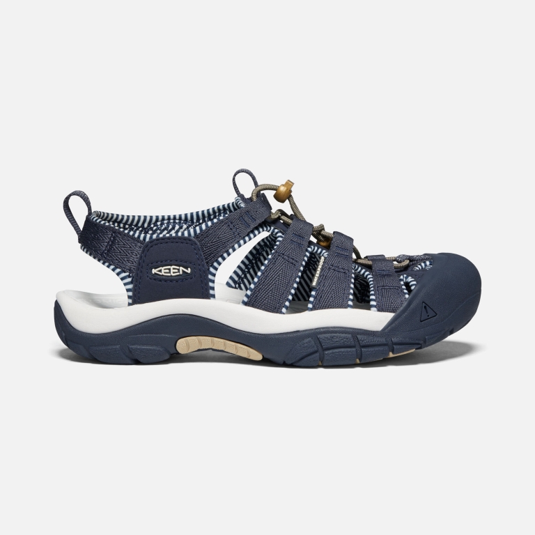 Keen Newport H2 Sandals - Women's Navy White Sandals